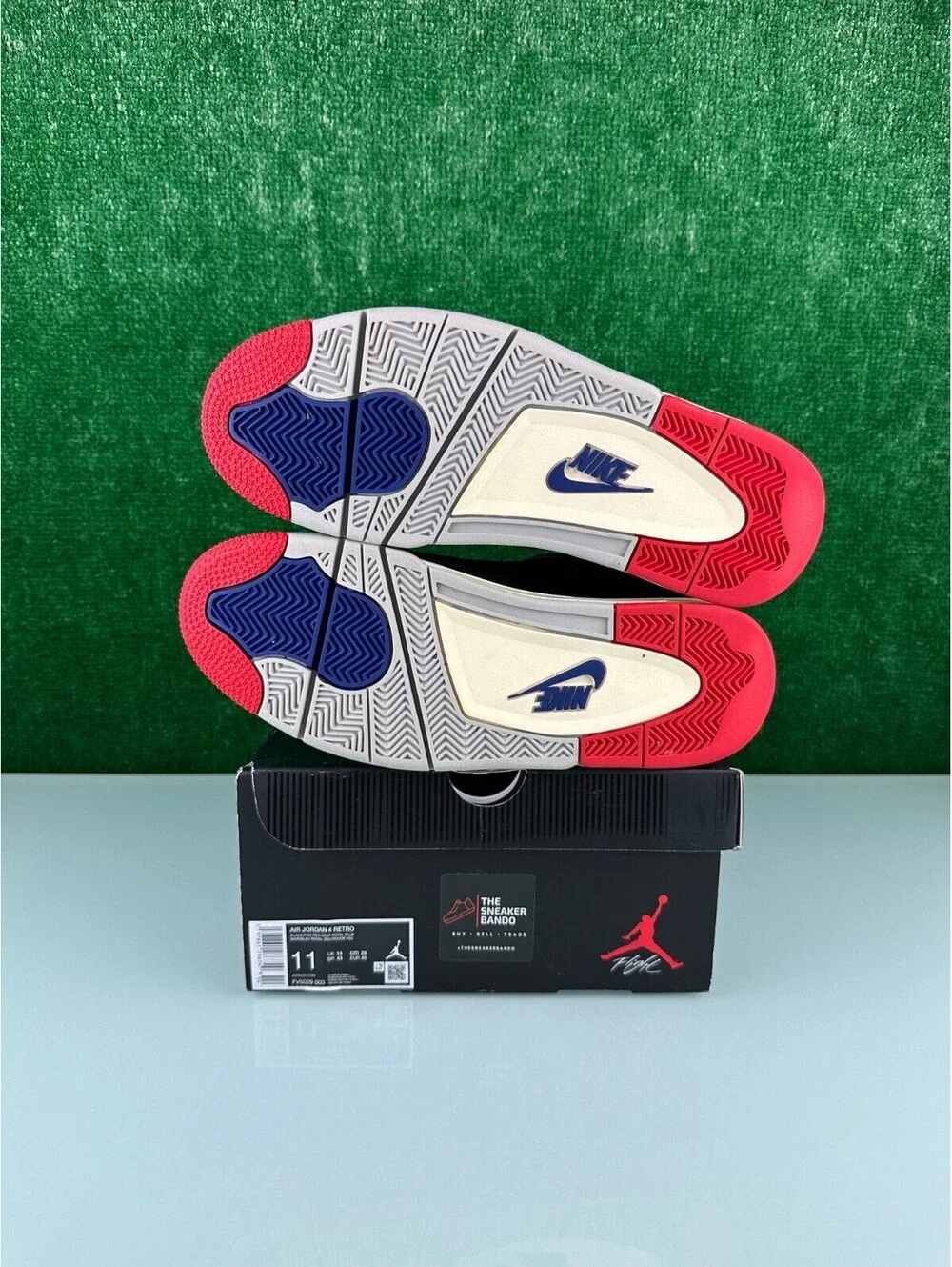 Size 11 - Air Jordan 4 Retro Rare Air - White Lettering